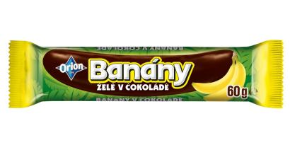 Banány želé v čokoládě 60g