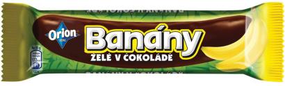 Banány želé v čokoládě 45g