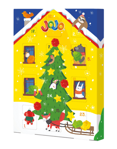 JOJO Adventní kalendář 360 g