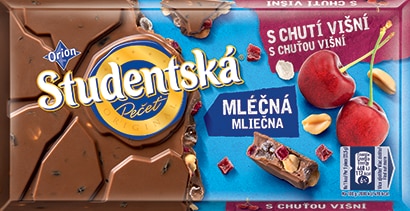 Mléčná s višněmi