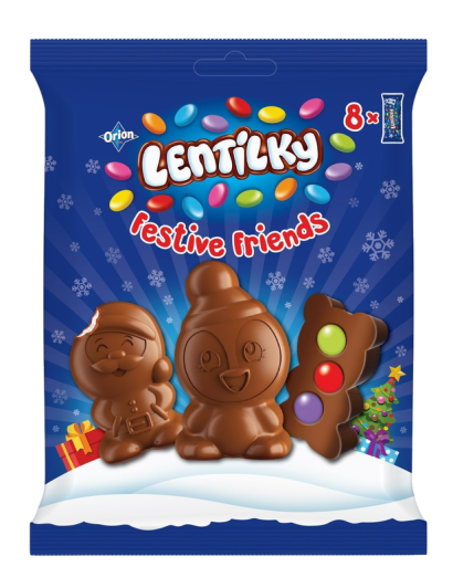 ORION LENTILKY VESELÍ VÁNOČNÍ KAMARÁDI 65 G