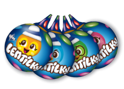 LENTILKY Vánoční ozdobičky 18,5 g