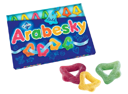 ORION Arabesky želé 750 g