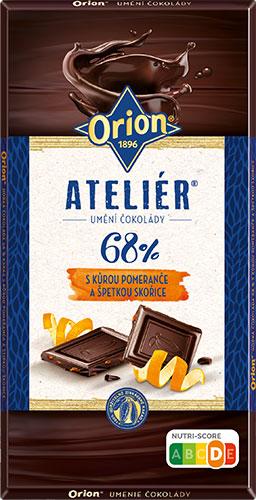 Orion Ateliér 68 % s kôrou pomaranča a štipkou škorice