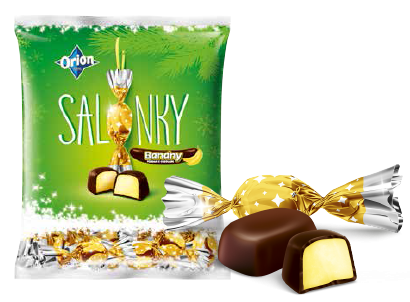 ORION Salonky BANÁNY 380 g