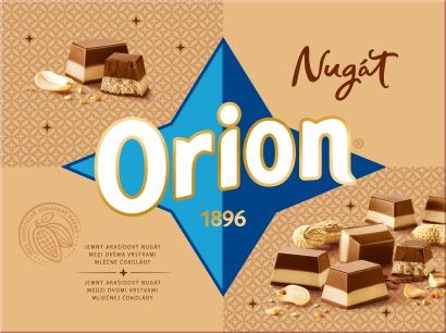 Foto produktové řady - Orion Nugát 166g front view