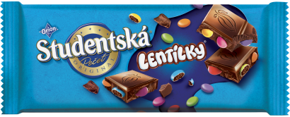 MLIEČNA S LENTILKAMI 150G
