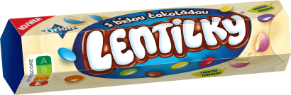 Lentilky bílé
