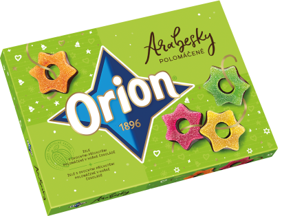 ORION Arabesky želé polomáčené 350 g