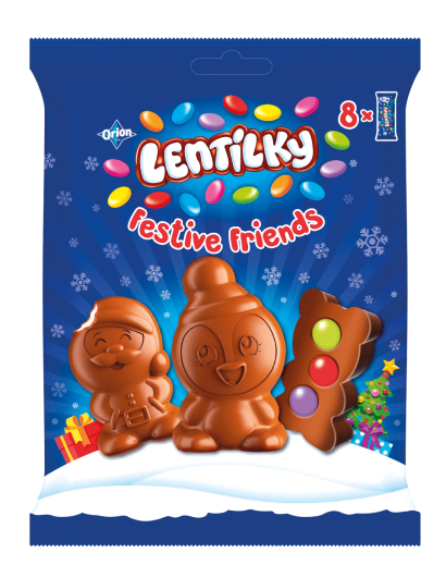 ORION LENTILKY Veselí vánoční kamarádi 65g