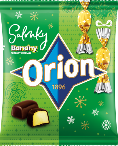 ORION Salonky BANÁNY 340g