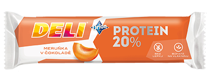 Marhuľa v čokoláde – protein
