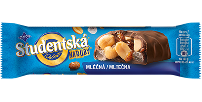 TYČINKA NARUBY MLIEČNA 45G