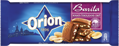 BARILA mliečna čokoláda s arašidmi