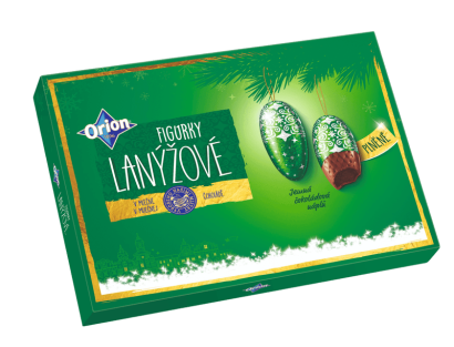 ORION lanýžové figurky mléčné