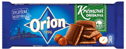 Krémová oříšková