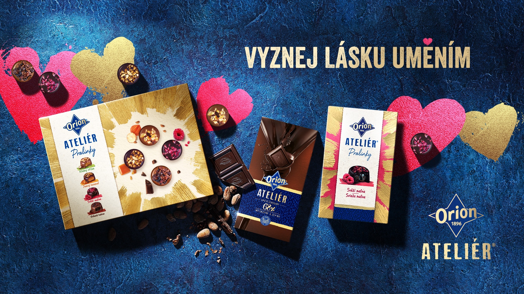 ORION Ateliér - NAŠE UMENIE ČOKOLÁDY